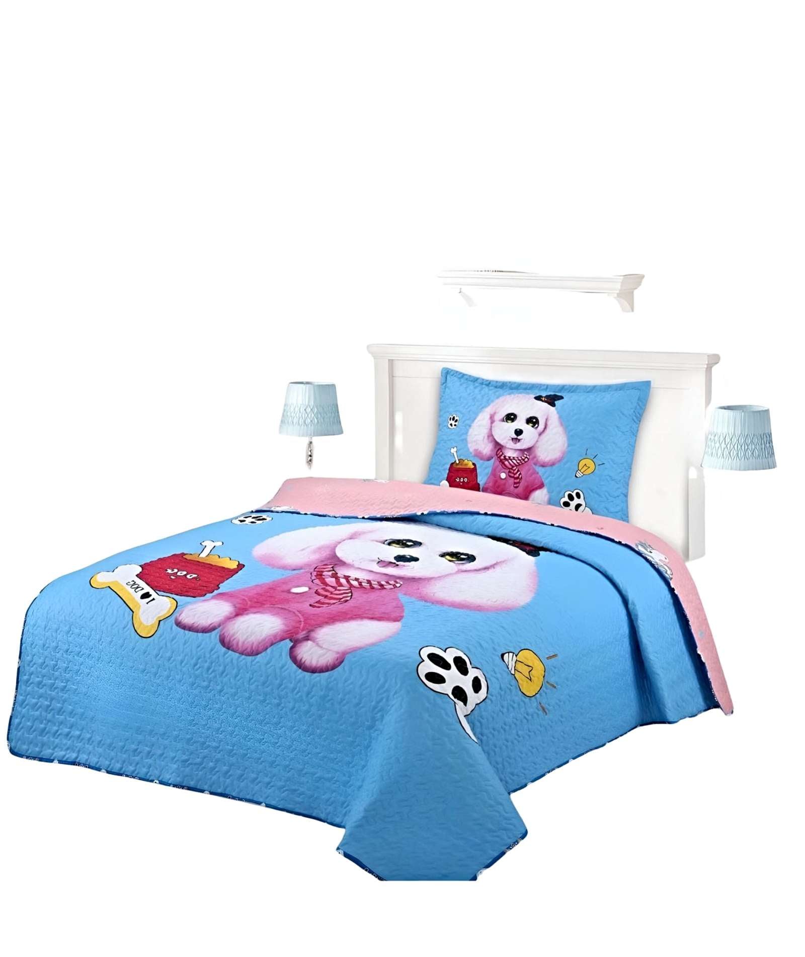 CUBRECAMA QUILT DE VERANO PLAZA Y MEDIA A2 - 1