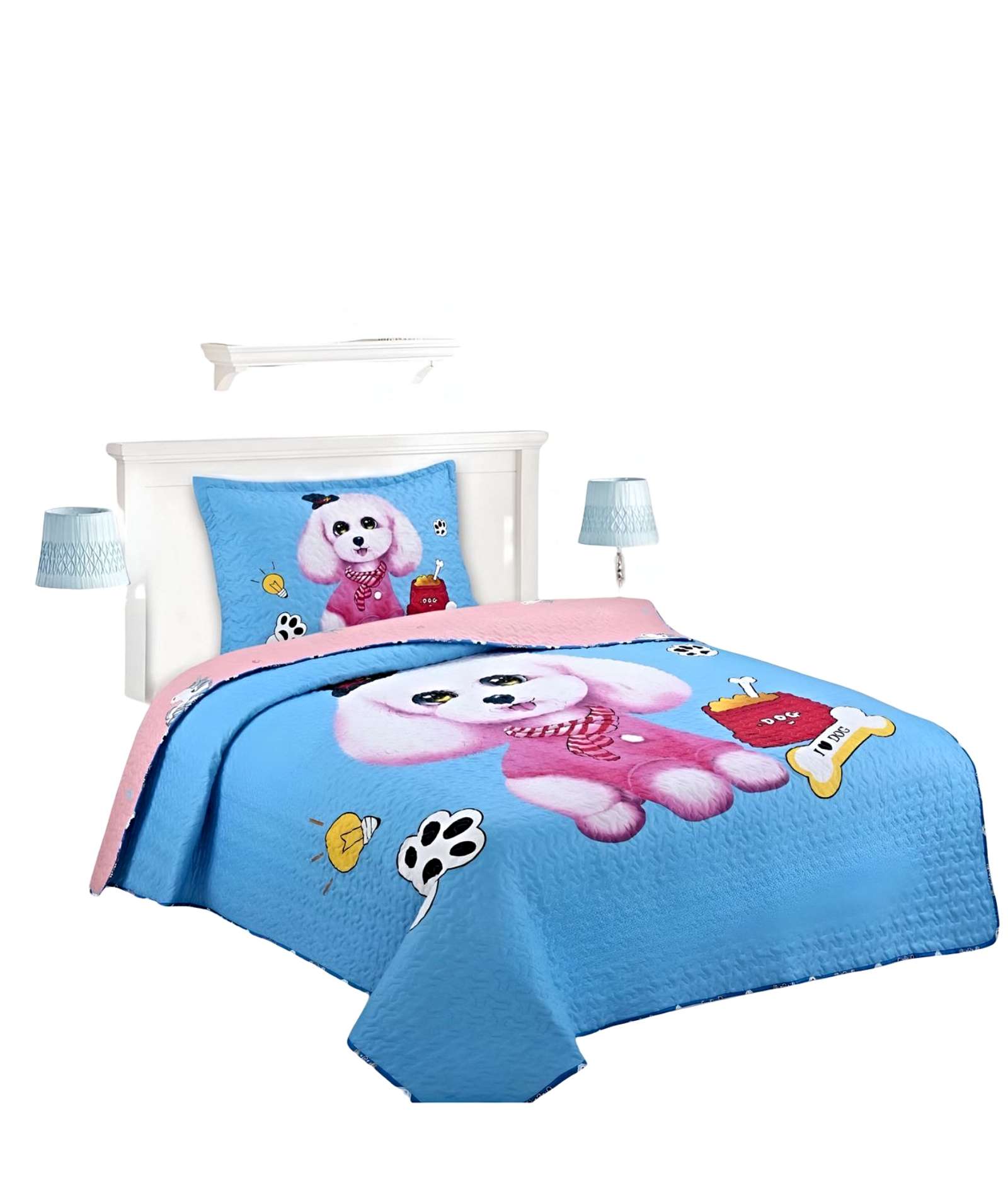 CUBRECAMA QUILT DE VERANO PLAZA Y MEDIA A2 - 2