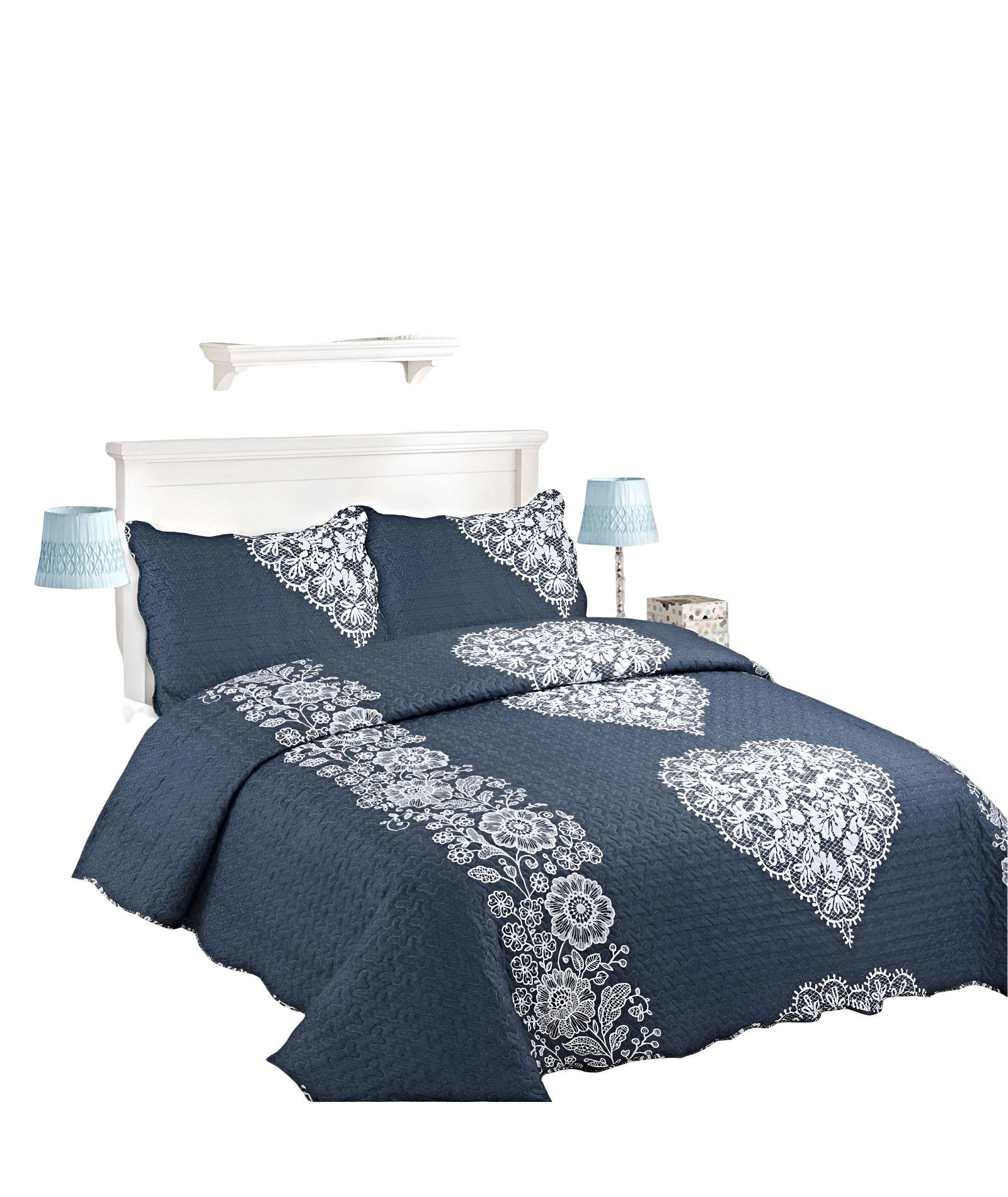 CUBRECAMA QUILT VERANO KING-SUPER KING A36 - 1