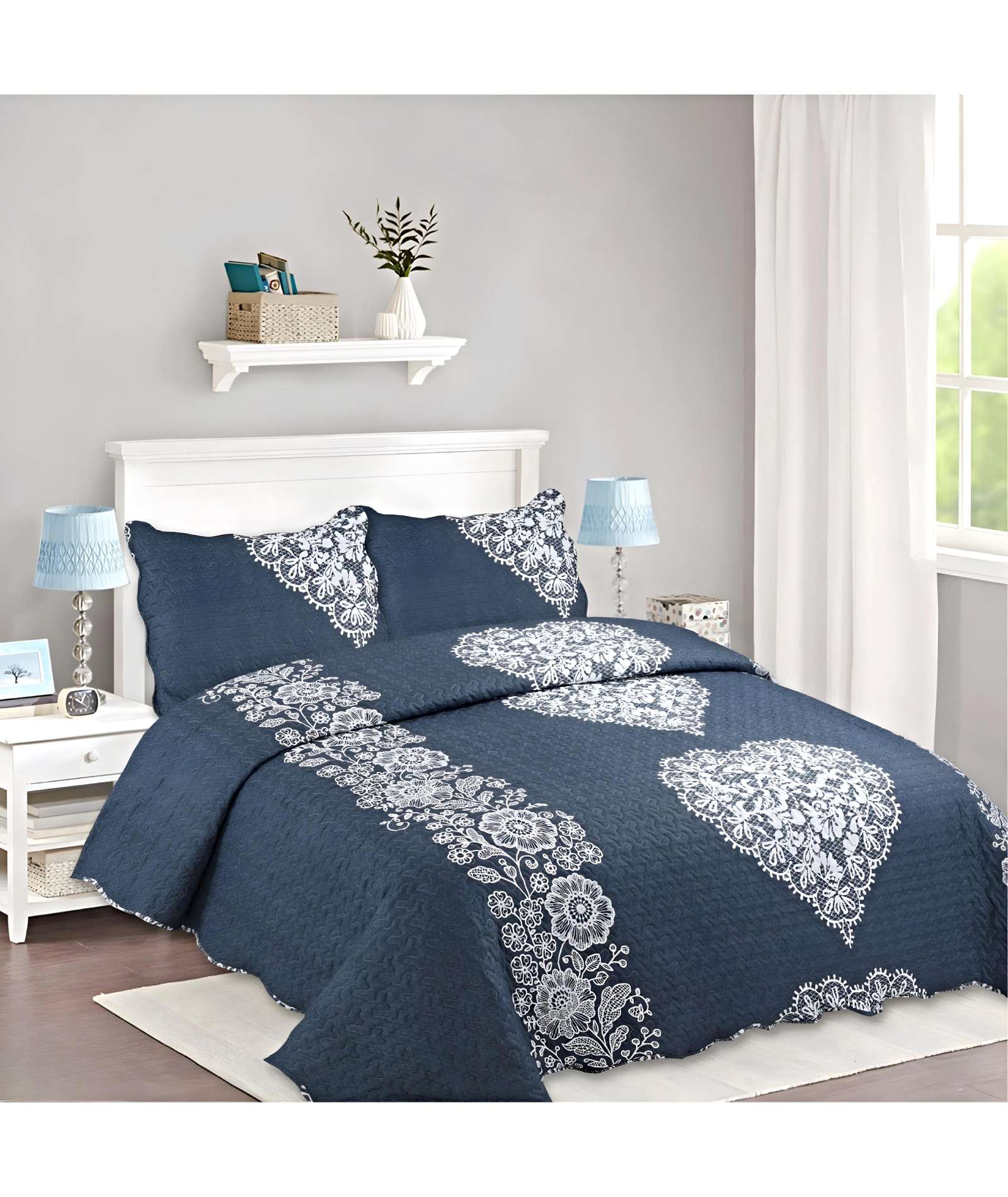 CUBRECAMA QUILT VERANO KING-SUPER KING A36 - 3