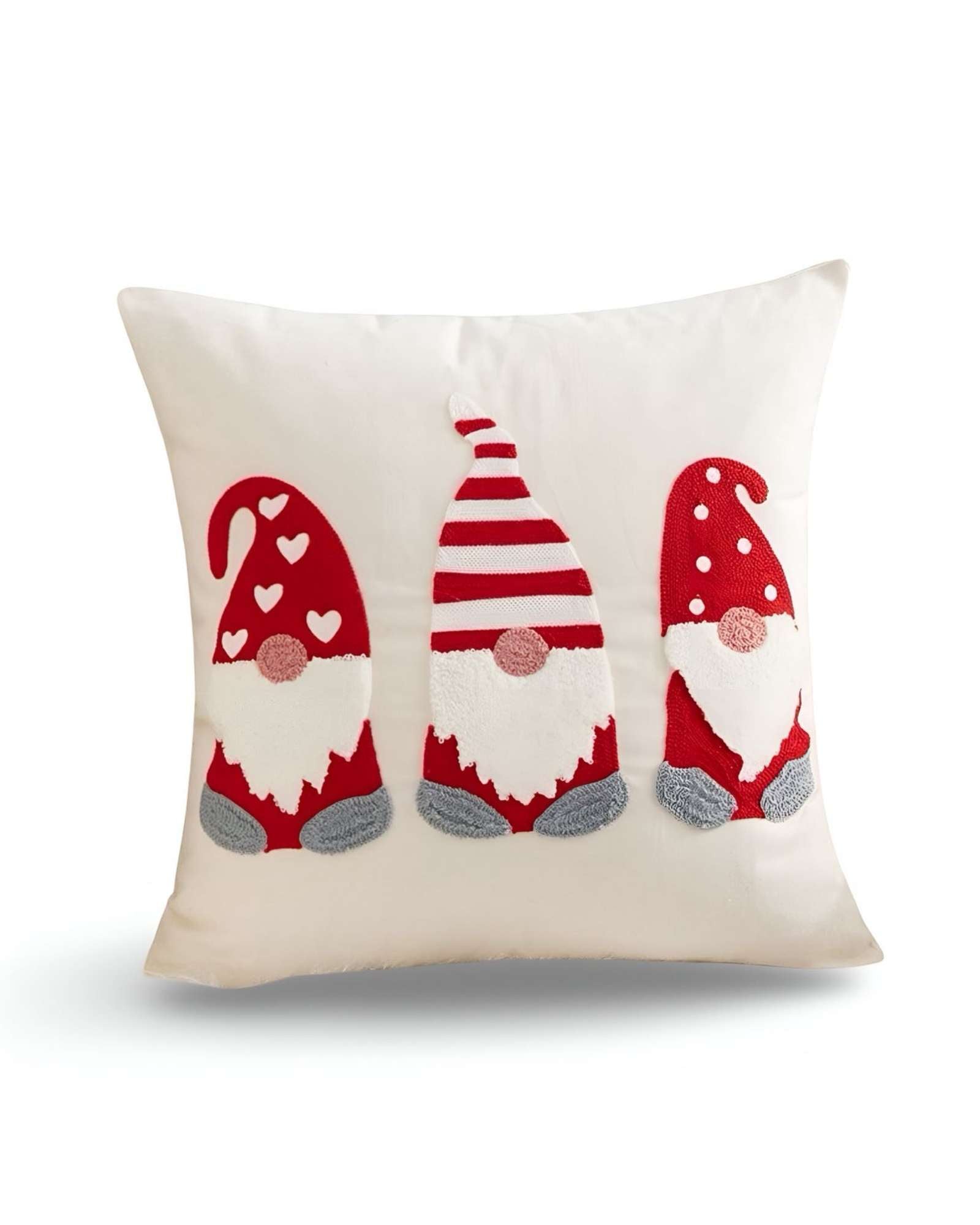 JUEGO DE 4 FUNDAS DE COJIN PARA NAVIDAD K4 - 3