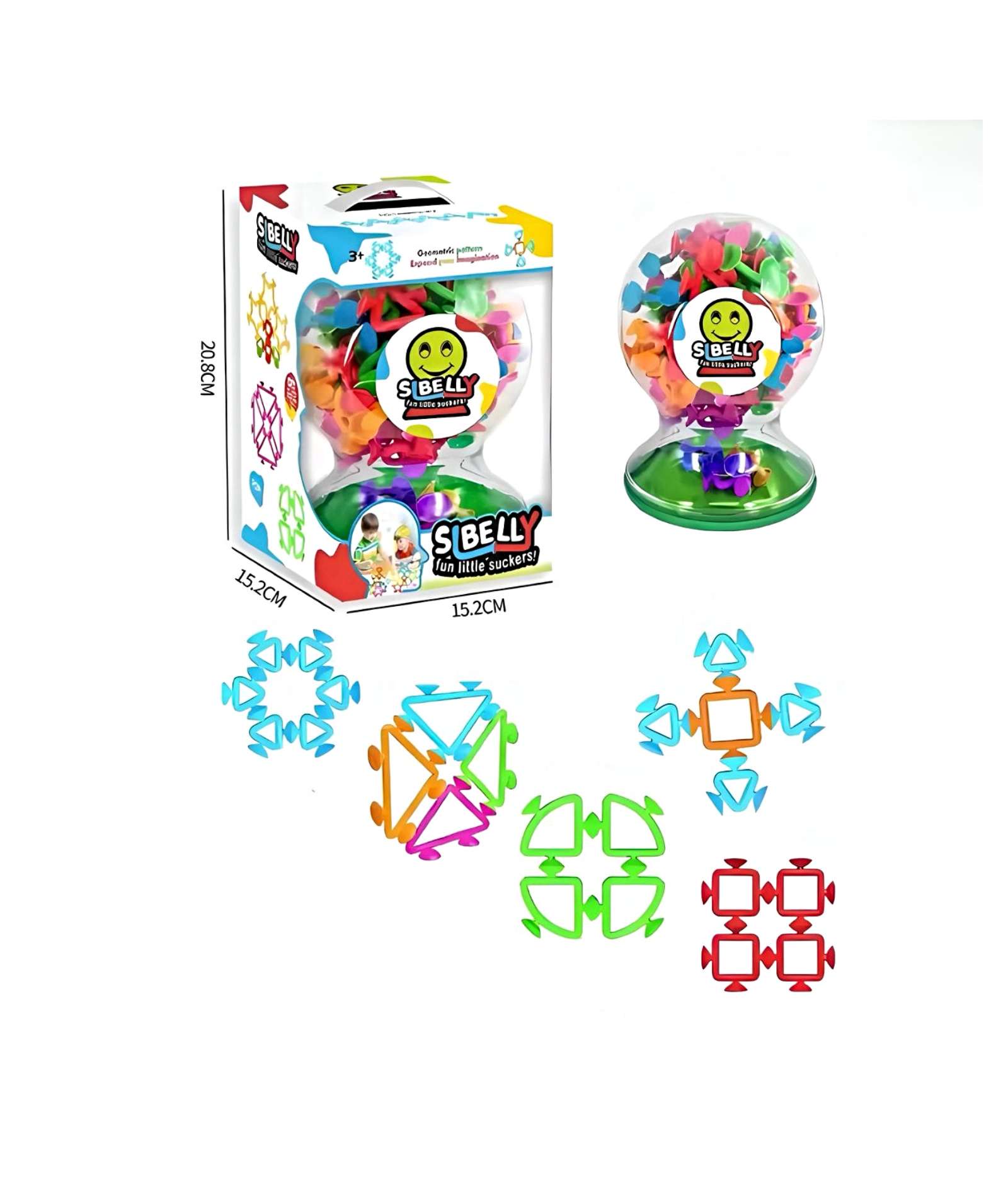 JUEGO ARMABLE SIBELLY SET CHUPONES VARIADOS - 3