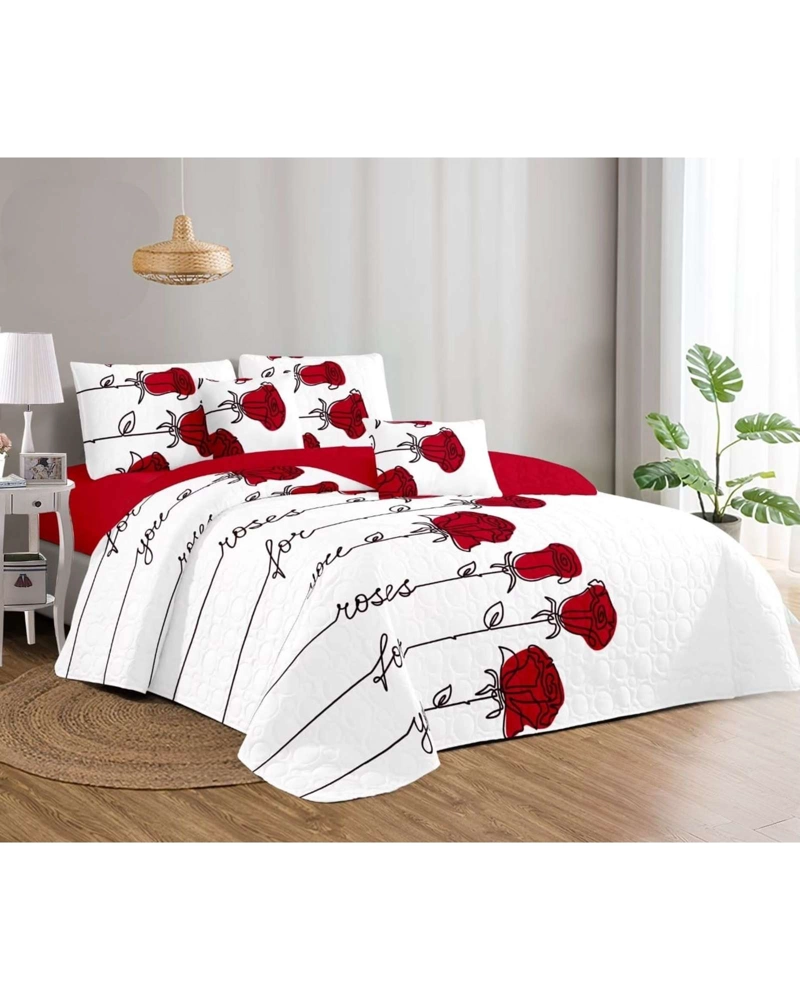 CUBRECAMA QUILT DE VERANO PLAZA Y MEDIA - 3