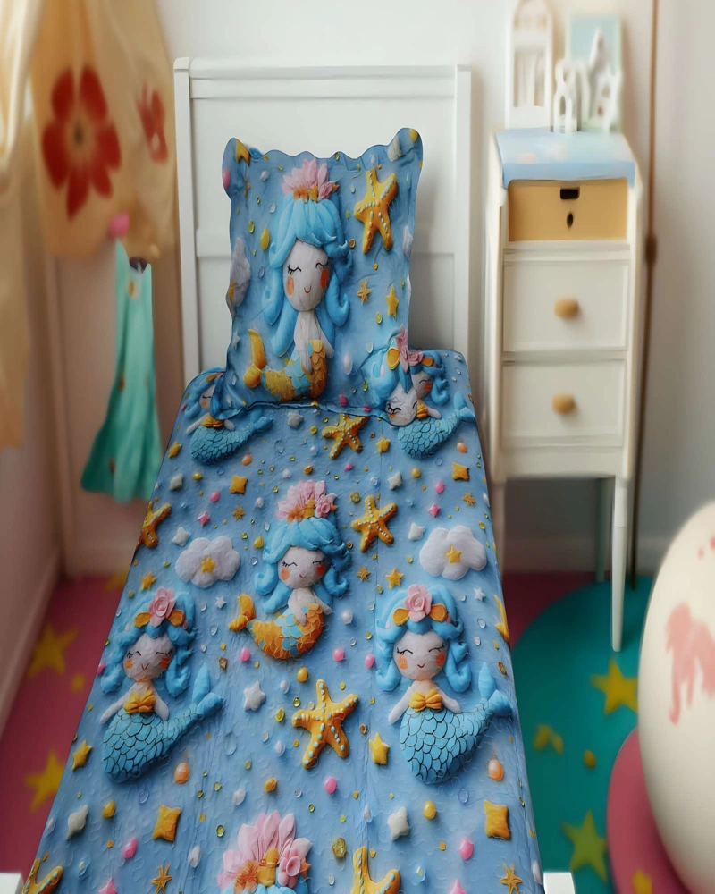CUBRECAMA QUILT INFANTIL DE VERANO 5D PLAZA Y MEDIA 180 X 230 CM - 3