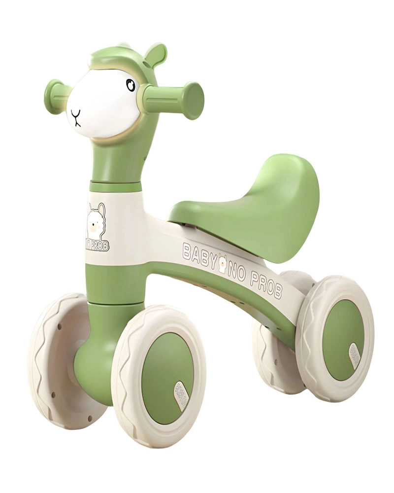 CORREPASILLO BEBE BICICLETA DE EQUILIBRIO VERDE - 1