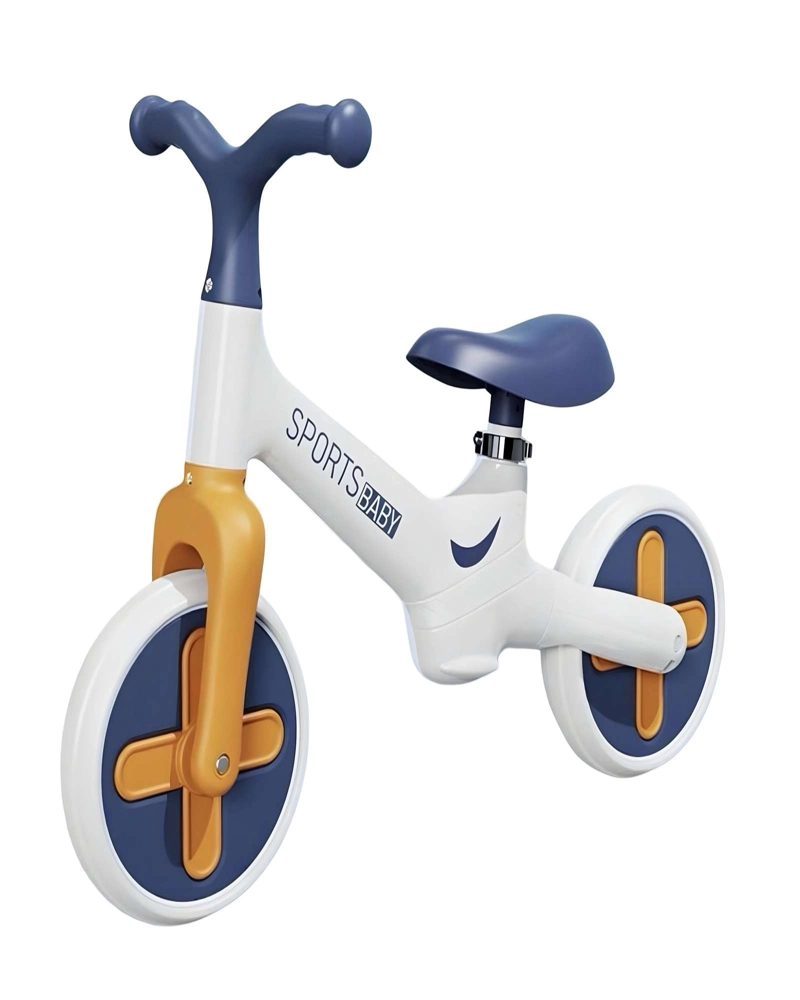 BICICLETA EQUILIBRIO BALANCE APRENDIZAJE SIN PEDALES NIÑA NIÑO BLANCO - 1