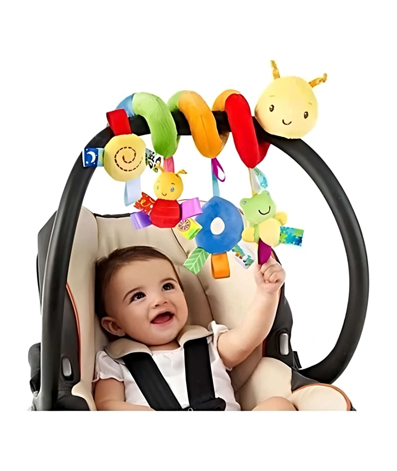 SONAJERO ESPIRAL COLGANTE PARA COCHECITO DE BEBE - 1