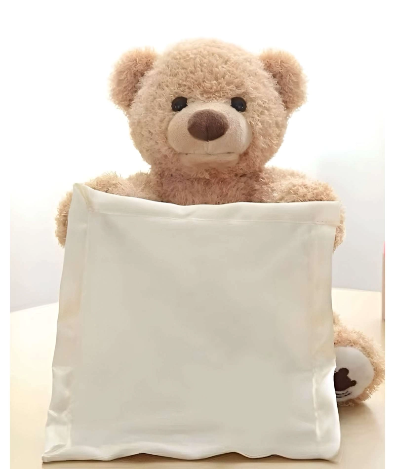 OSO PELUCHE MUSICAL INTERACTIVO ESCONDITE INFANTIL - 1