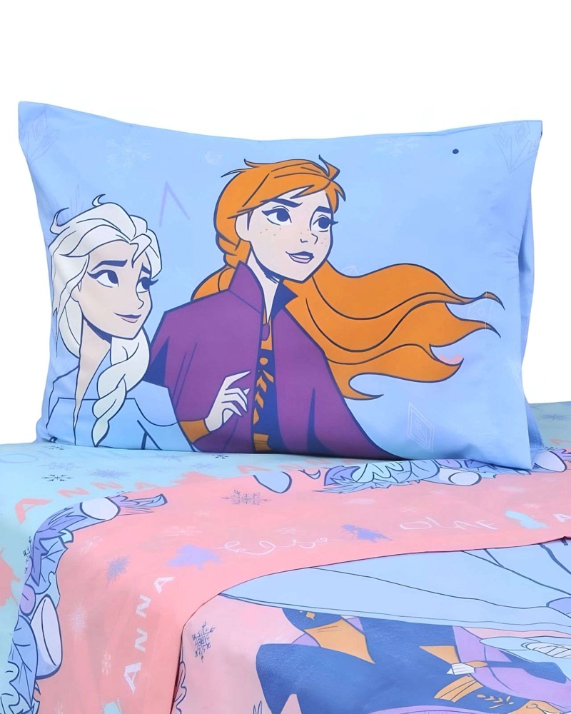 JUEGO SABANA INFANTIL FROZEN PLAZA Y MEDIA MASHINI 01 - 2