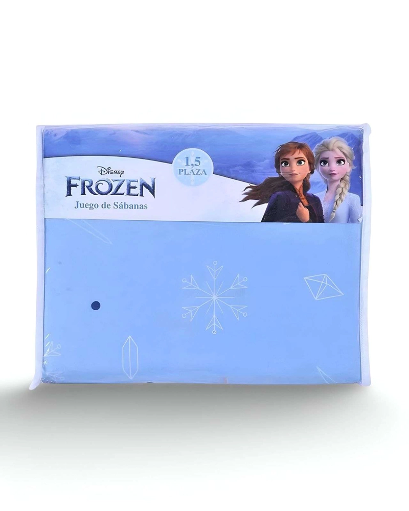 JUEGO SABANA INFANTIL FROZEN PLAZA Y MEDIA MASHINI 01 - 4