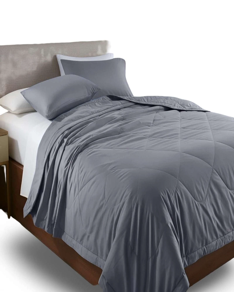 CUBRECAMA NORDICO DELGADO 2 PLAZAS MAS 2 ALMOHADAS DE REGALO - 4