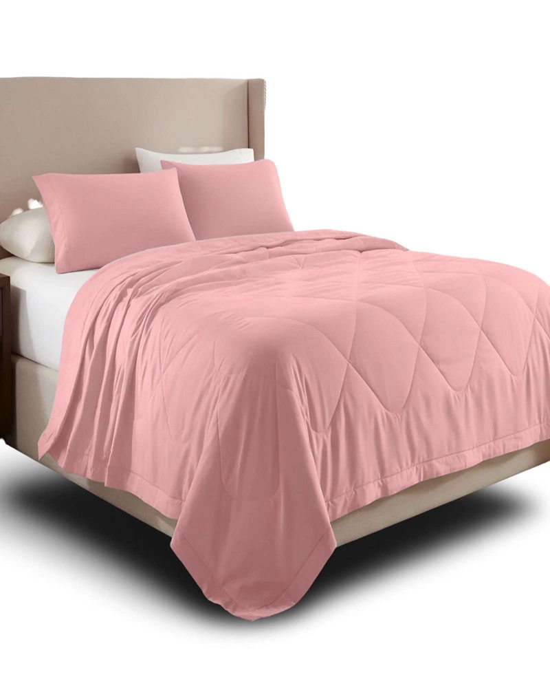 CUBRECAMA NORDICO DELGADO KING 240X260CM + 2 FUNDA PARA ALMOHADA - 4