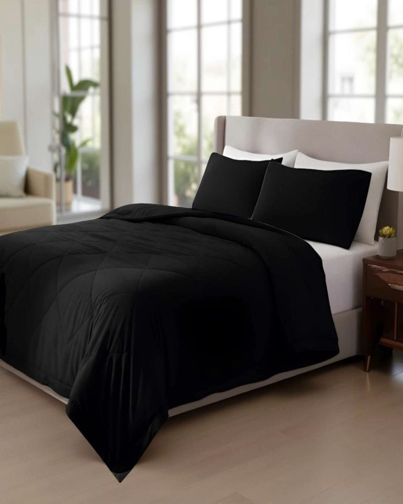 CUBRECAMA NORDICO DELGADO 2 PLAZAS 220X240CM + 2 FUNDA PARA ALMOHADA - 1