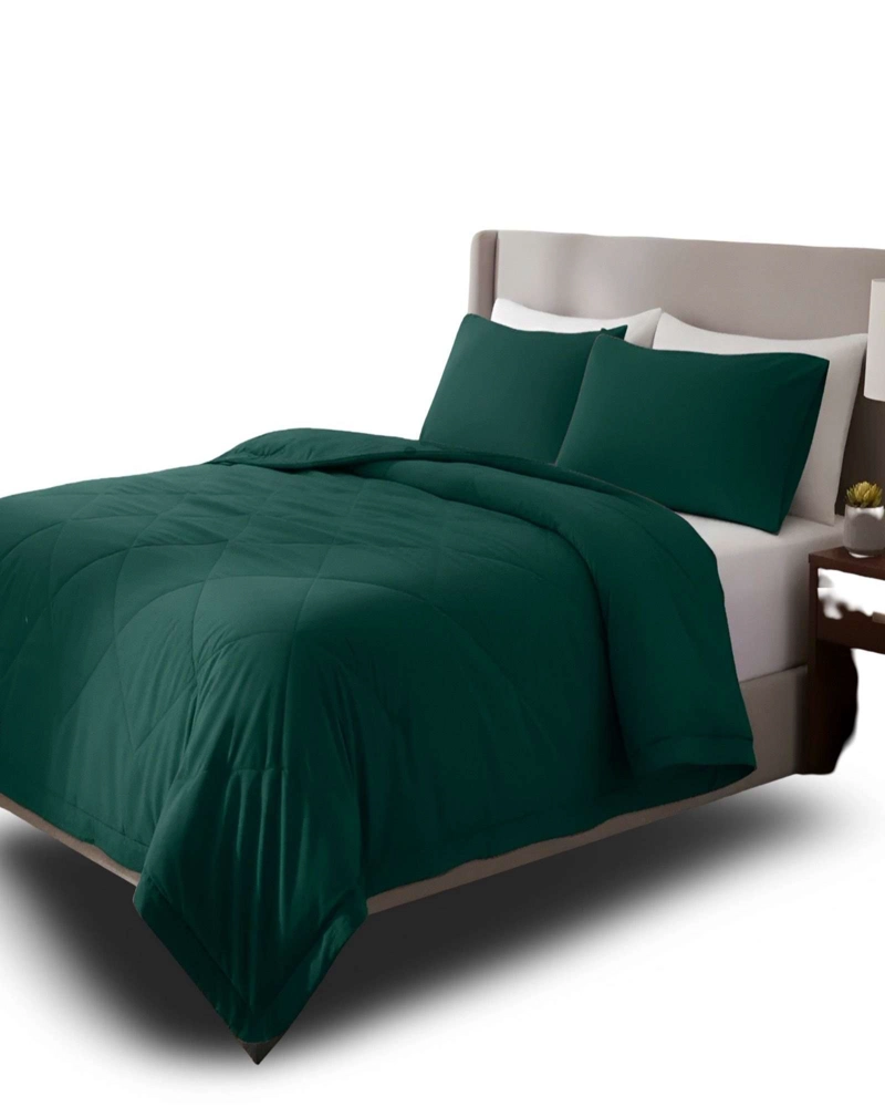 CUBRECAMA NORDICO DELGADO 2 PLAZAS 220X240CM + 2 FUNDA PARA ALMOHADA - 2
