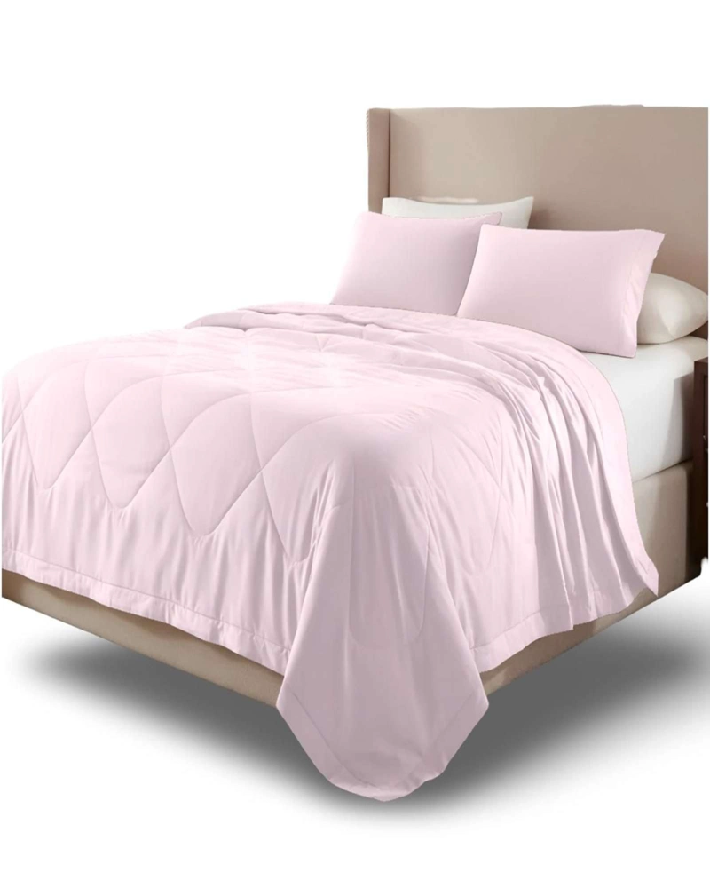 CUBRECAMA NORDICO DELGADO 2 PLAZAS 220X240CM + 2 FUNDA PARA ALMOHADA - 2