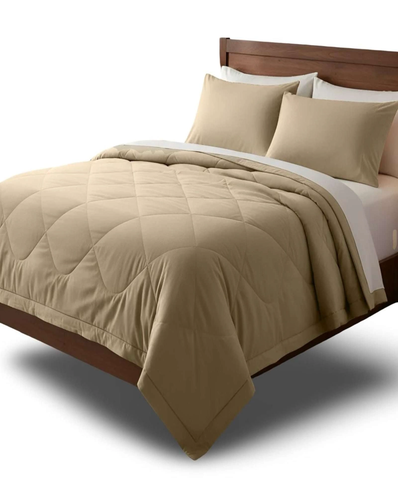 CUBRECAMA NORDICO DELGADO 2 PLAZAS 220X240CM + 2 FUNDA PARA ALMOHADA - 2