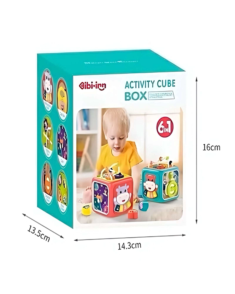 CUBO DIDACTICO DE ESTIMULACION INFANTIL CON LUZ Y SONIDO - 5