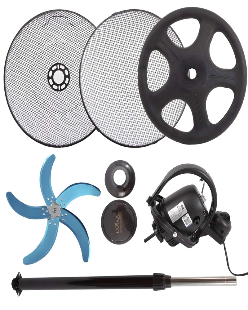 VENTILADOR DE PEDESTAL DORAL 18' 5 ASPAS - 5
