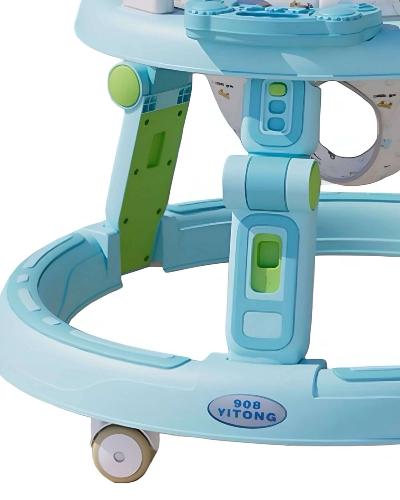 ANDADOR CAMINADORA PARA BEBES MULTIFUNCIONAL PRIMEROS PASOS 3 EN 1 CELESTE - 2