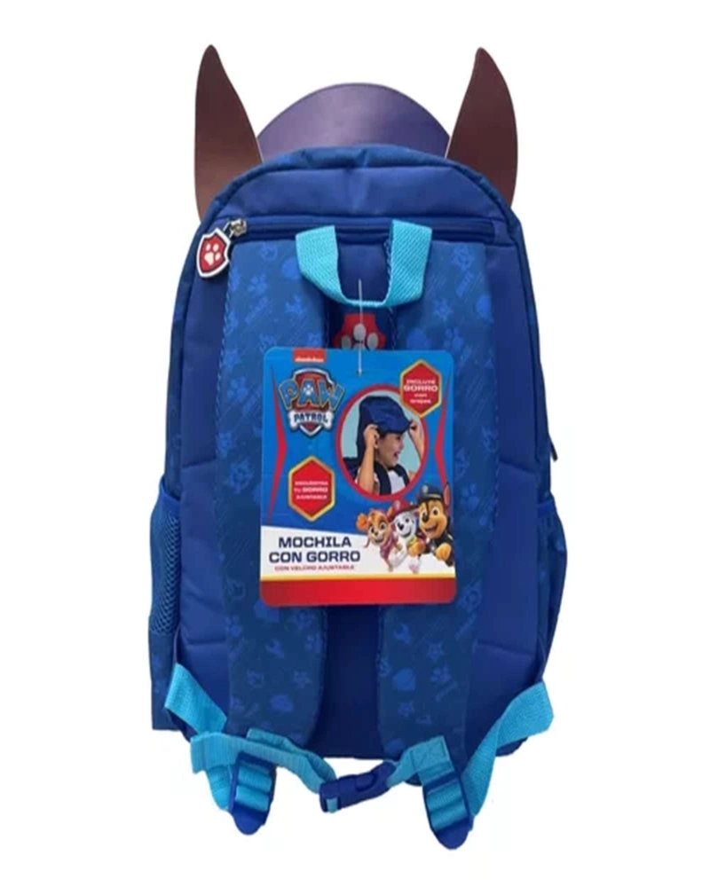 MOCHILA 3D INFANTIL CON CAPUCHA PAW PATROL S05 - 2