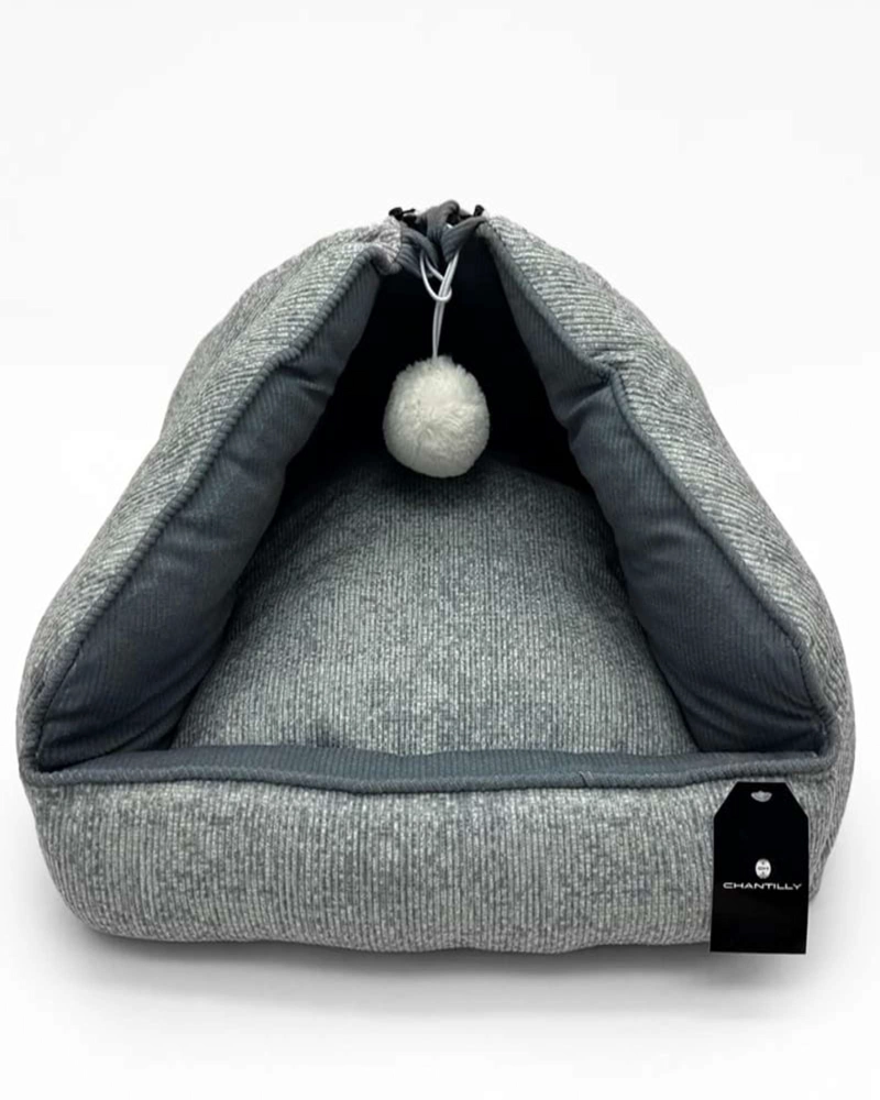 CAMA DE GATO CON ESFERA / GRIS GATO - 4
