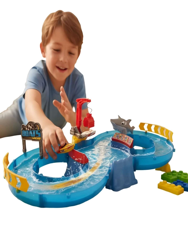 JUEGO DE AGUA PISTA DE BOTES - 1