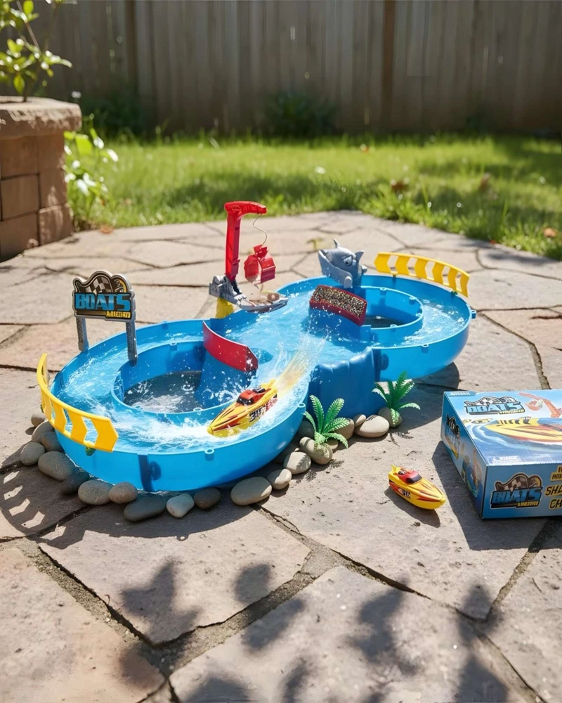 JUEGO DE AGUA PISTA DE BOTES - 2
