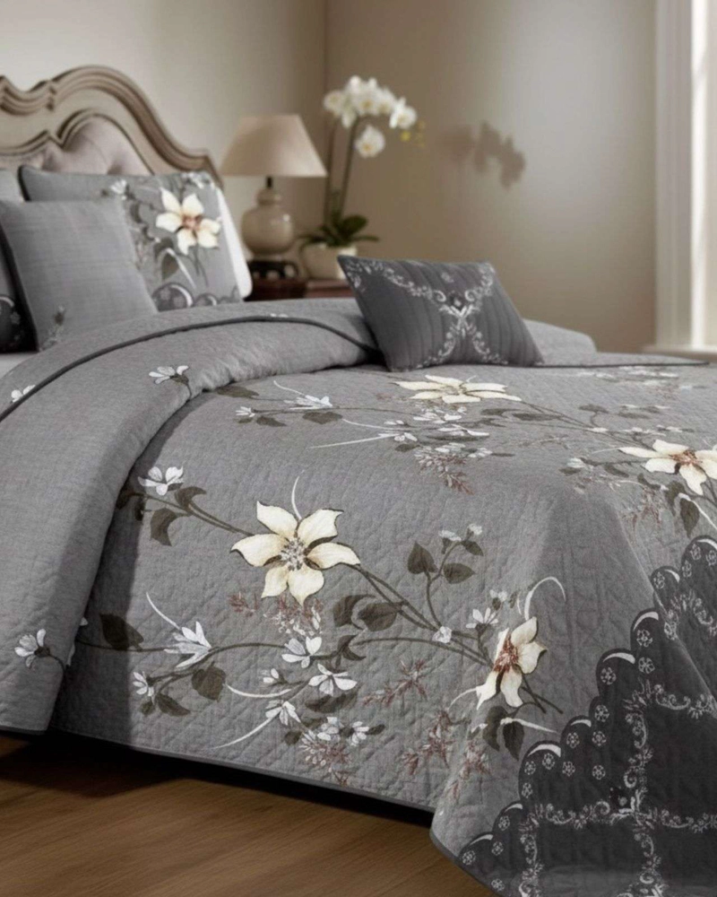 SABANA CON CUBRECAMA DE VERANO KING S139 - 3