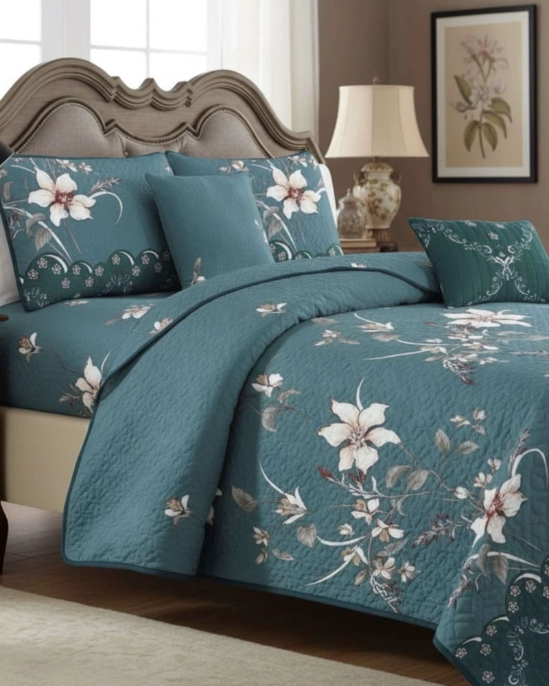 SABANA CON CUBRECAMA DE VERANO KING S143 - 2