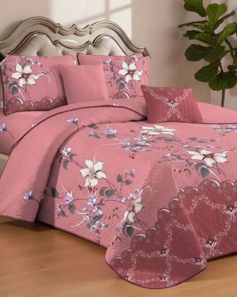 SABANA CON CUBRECAMA DE VERANO KING S134 - 1