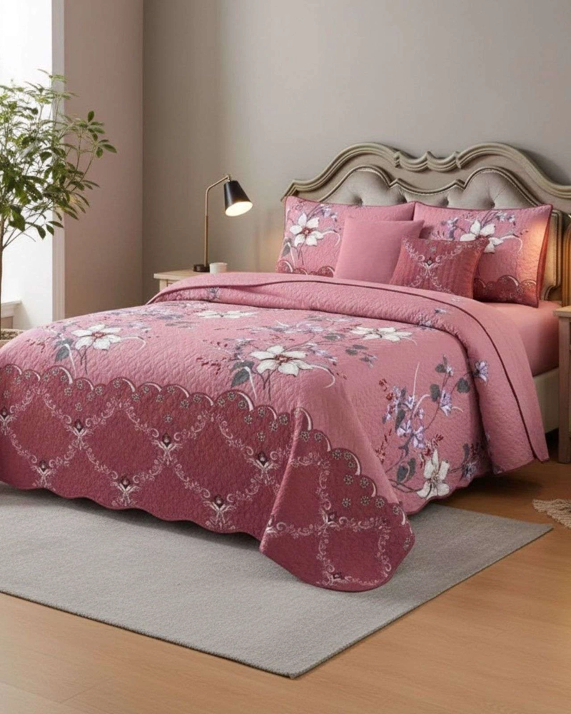 SABANA CON CUBRECAMA DE VERANO KING S134 - 3
