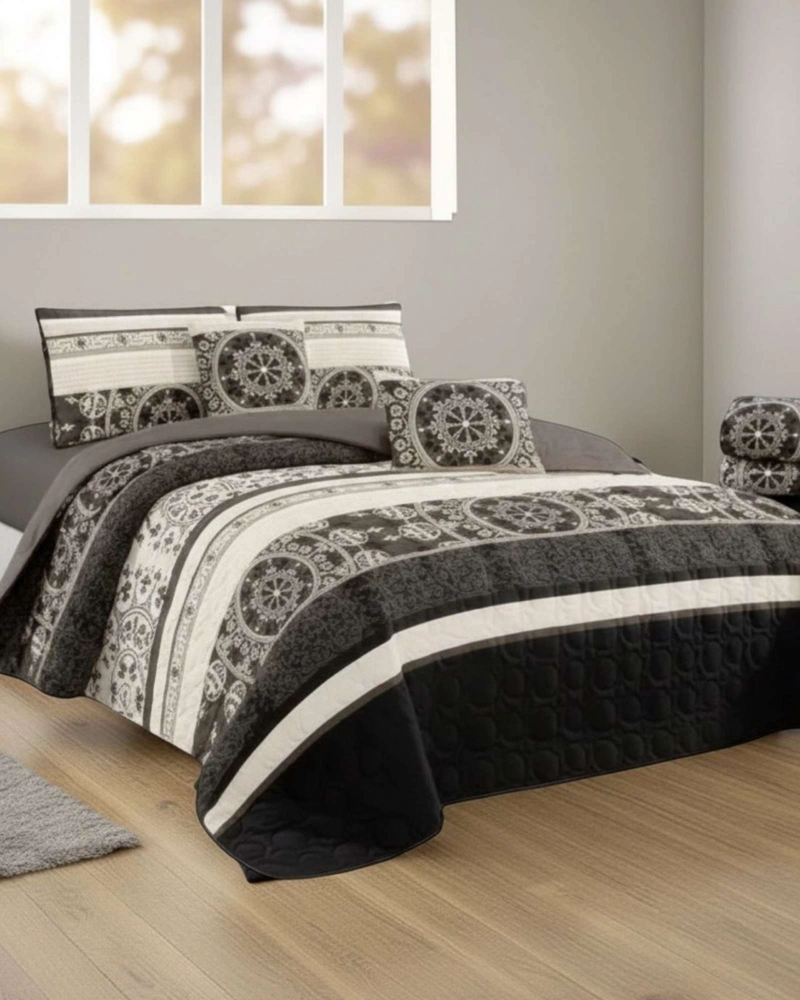 SABANA CON CUBRECAMA DE VERANO KING S147 - 2