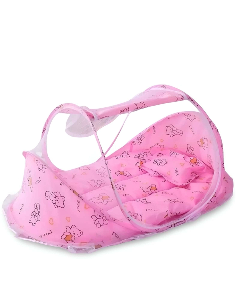 MOSQUITERO PARA BEBE  PLEGABLE PORTATIL NIÑA - 1