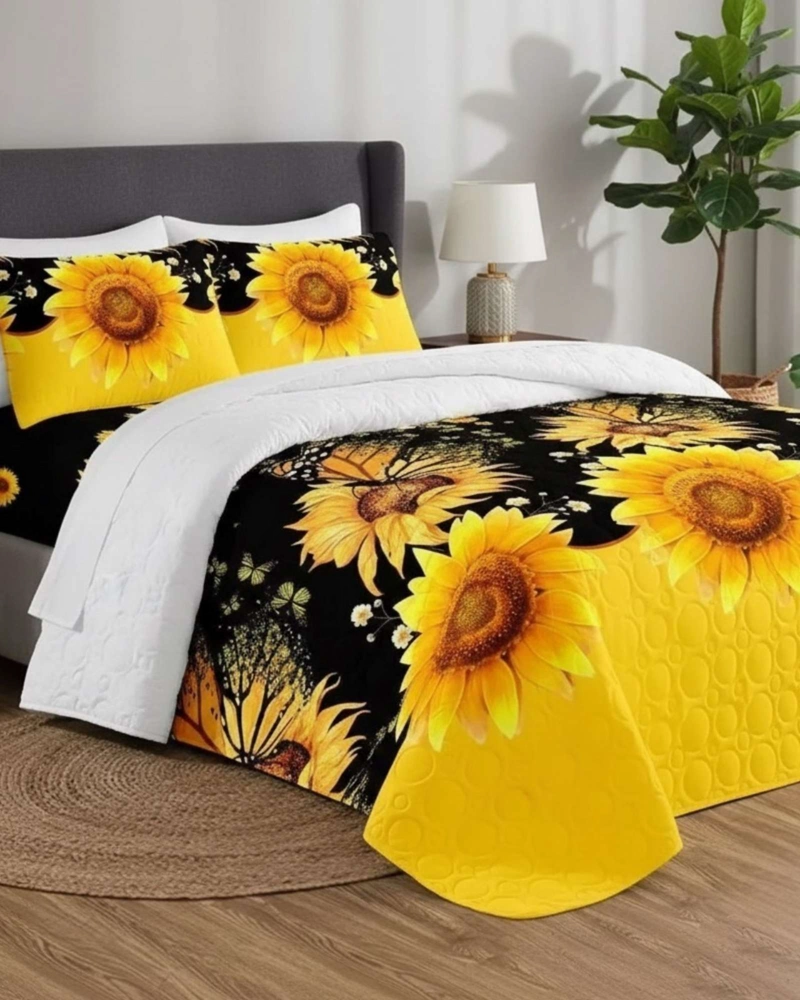 SABANA CON CUBRECAMA DE VERANO PLAZA Y MEDIA + 1 ALMOHADA - 1