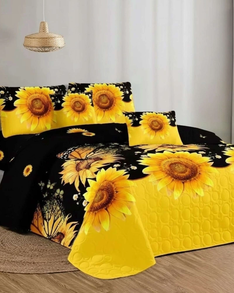 SABANA CON CUBRECAMA DE VERANO PLAZA Y MEDIA + 1 ALMOHADA - 3