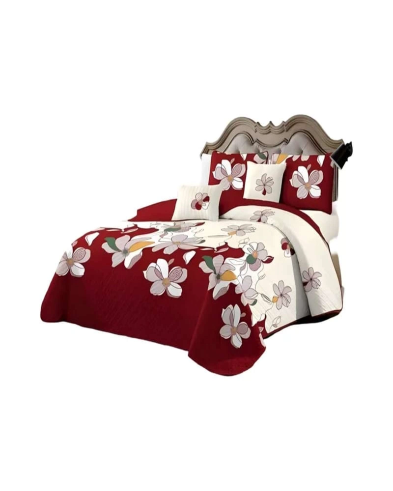 SABANA CON CUBRECAMA DE VERANO 2 PLAZAS + 2 ALMOHADAS - 5