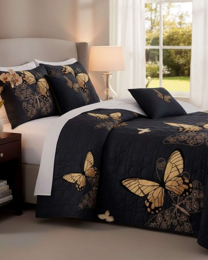 SABANA CON CUBRECAMA DE VERANO 2 PLAZAS + 2 ALMOHADAS - 1