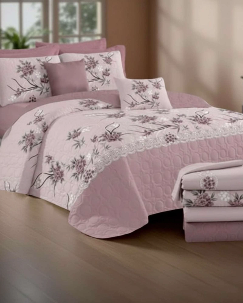 SABANA CON CUBRECAMA DE VERANO PLAZA Y MEDIA + 1 ALMOHADA - 1