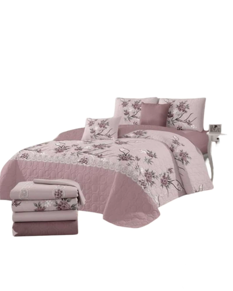 SABANA CON CUBRECAMA DE VERANO PLAZA Y MEDIA + 1 ALMOHADA - 5