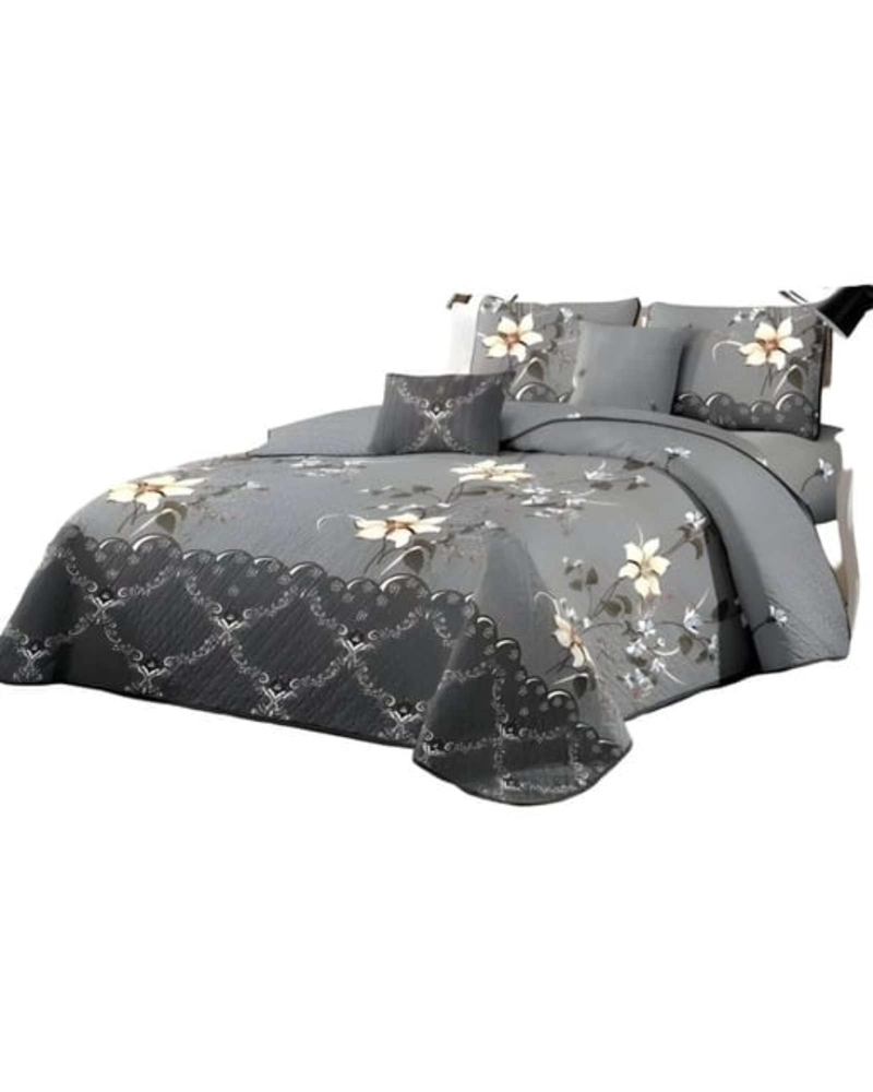 SABANA CON CUBRECAMA DE VERANO 2 PLAZAS + 2 ALMOHADAS - 5