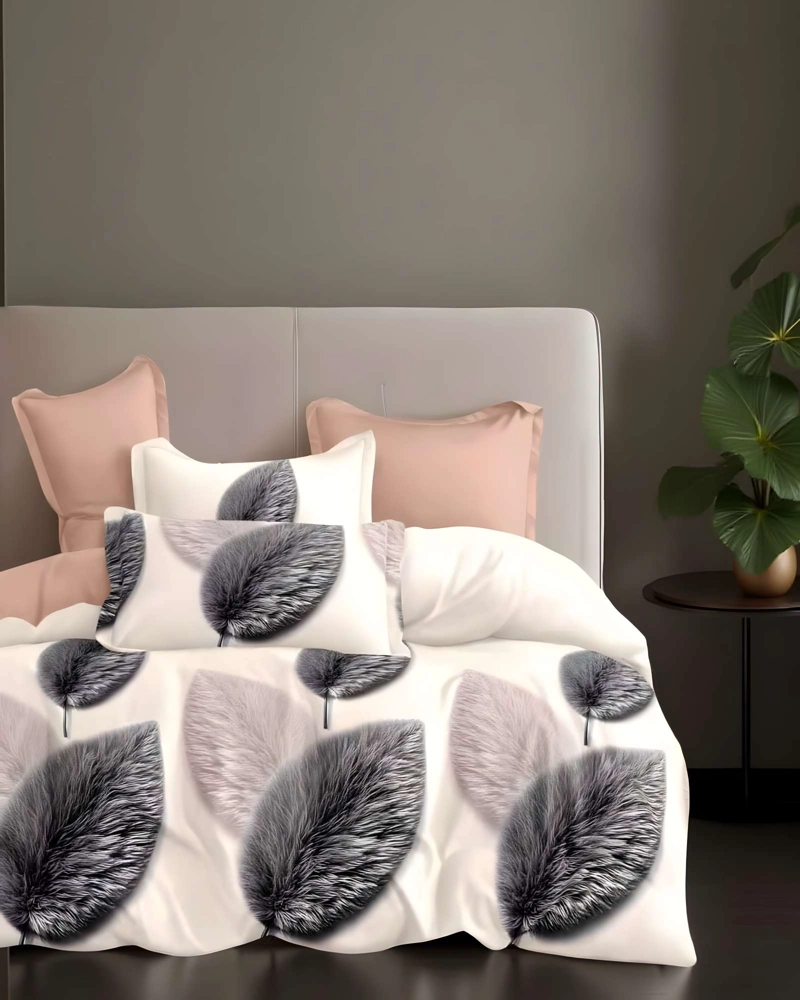 CUBRECAMA CON DISEÑOS  KING 250 X 270 CM + 2 ALMOHADAS P08 - 1
