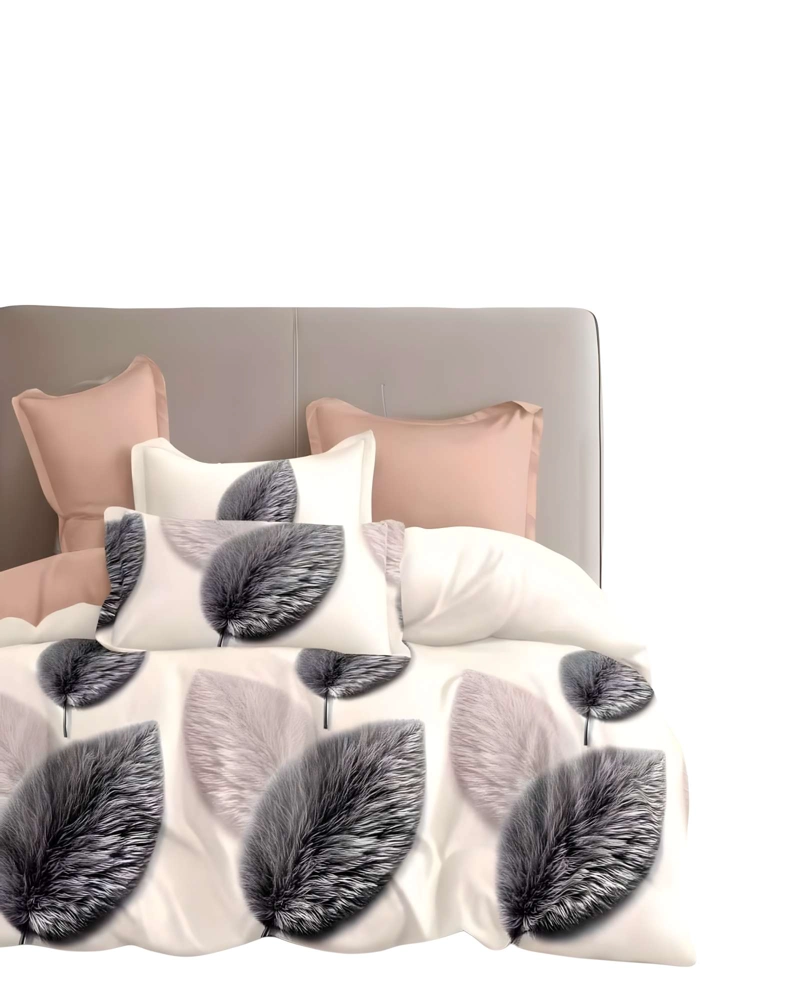 CUBRECAMA CON DISEÑOS  KING 250 X 270 CM + 2 ALMOHADAS P08 - 2