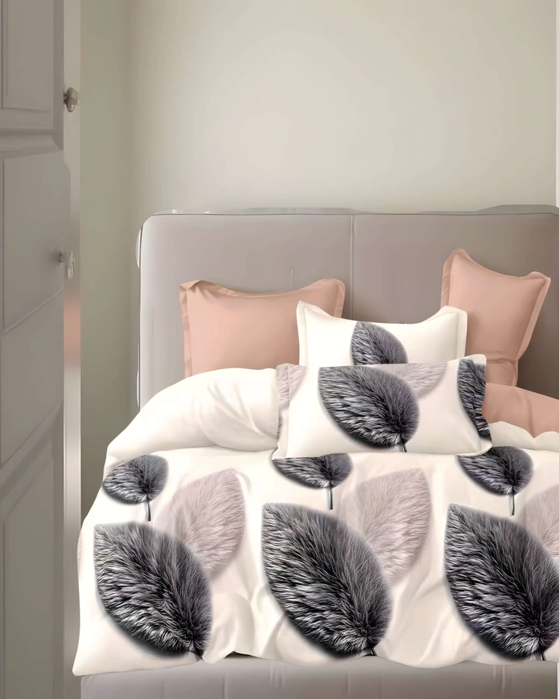 CUBRECAMA CON DISEÑOS  KING 250 X 270 CM + 2 ALMOHADAS P08 - 3