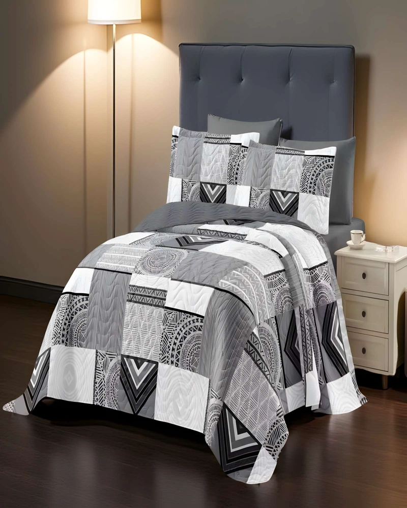 CUBRECAMA CON DISEÑOS UNICOS KING 250 X 270 CM P20 - 1