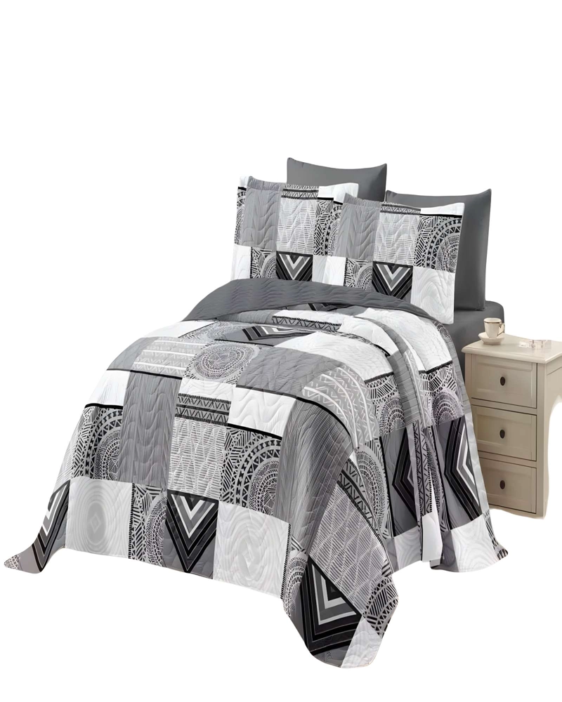 CUBRECAMA CON DISEÑOS UNICOS KING 250 X 270 CM P20 - 2