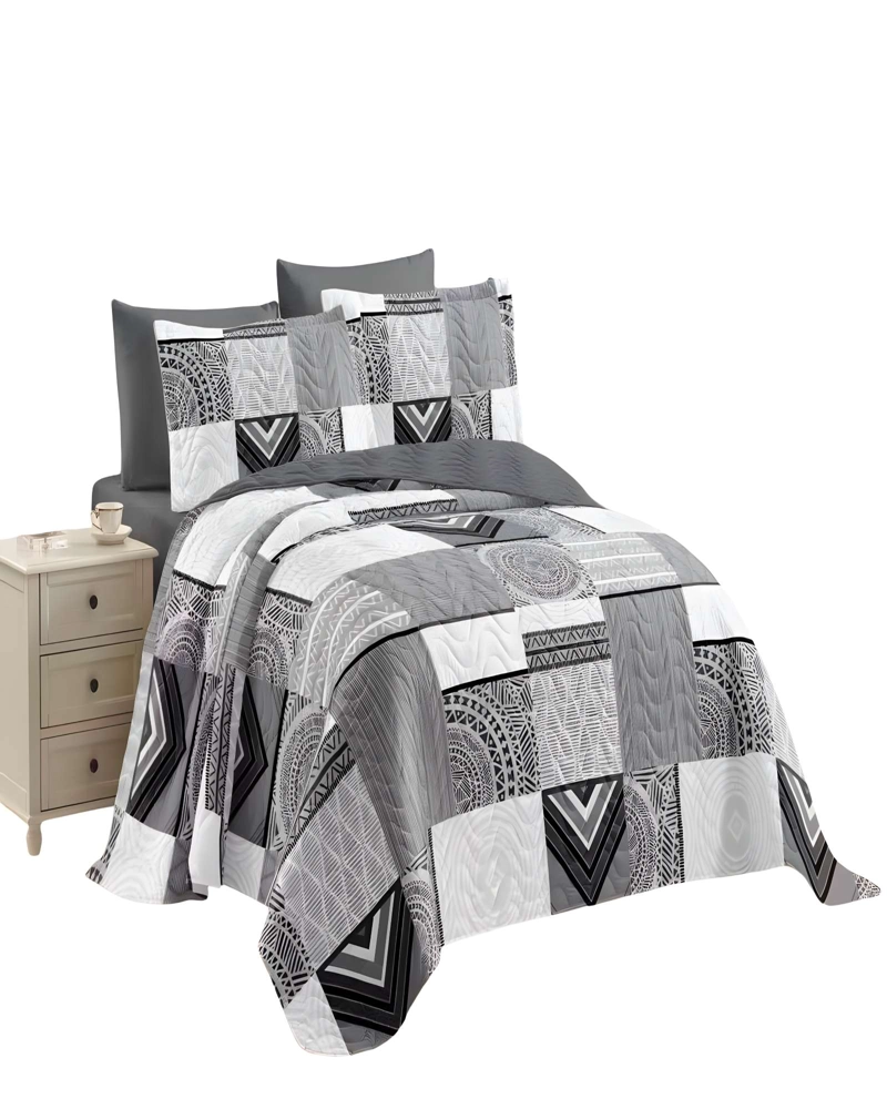 CUBRECAMA CON DISEÑOS UNICOS KING 250 X 270 CM P20 - 4