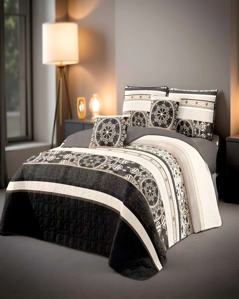 CUBRECAMA CON DISEÑOS UNICOS KING 250 X 270 CM P16 - 1