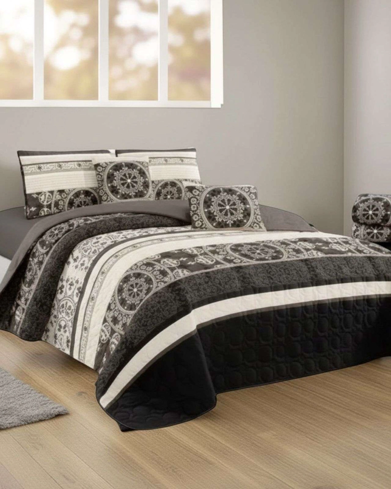 CUBRECAMA CON DISEÑOS UNICOS KING 250 X 270 CM P16 - 3
