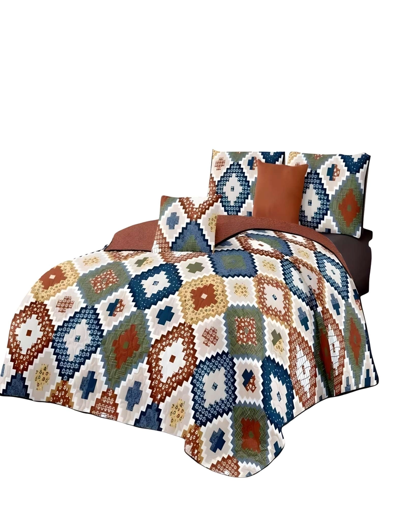 CUBRECAMA CON DISEÑOS UNICOS KING 250 X 270 CM P10 - 2