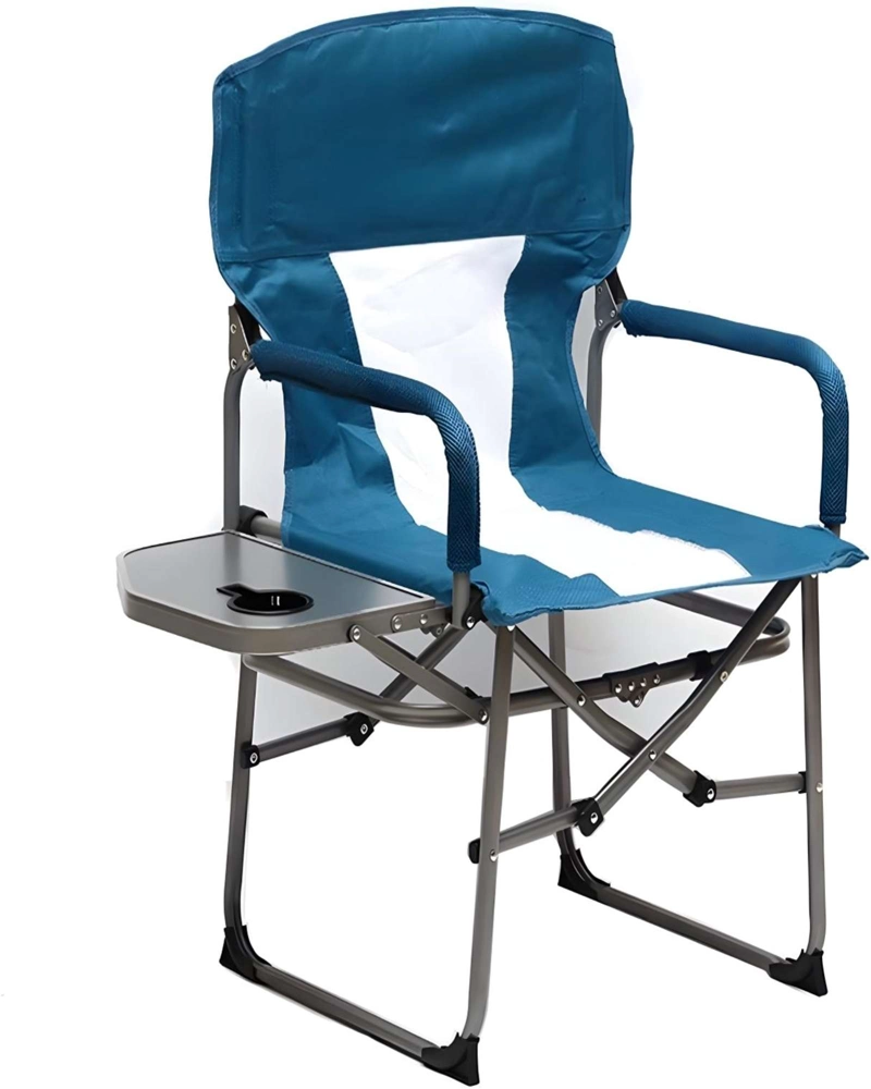 SILLA PLEGABLE DE PLAYA CAMPING PICNIC PORTA VASOS PORTATIL - 2